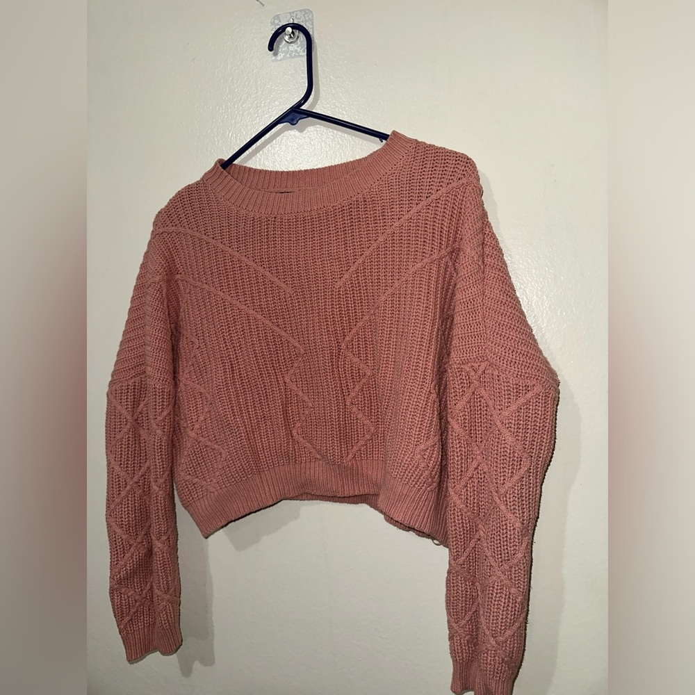 Cropped sweater